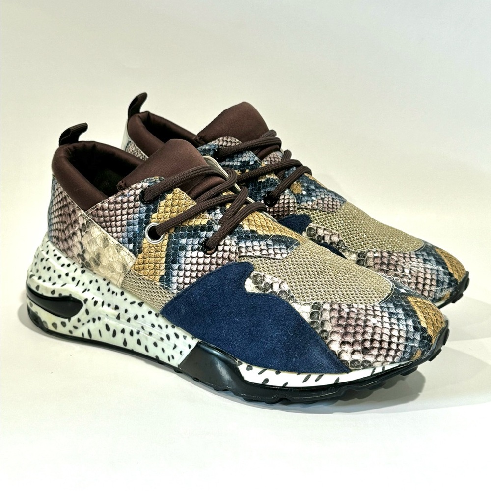 Steve Madden Women’s Cliff Round-Toe Platform Fashion Sneakers - Size 10M